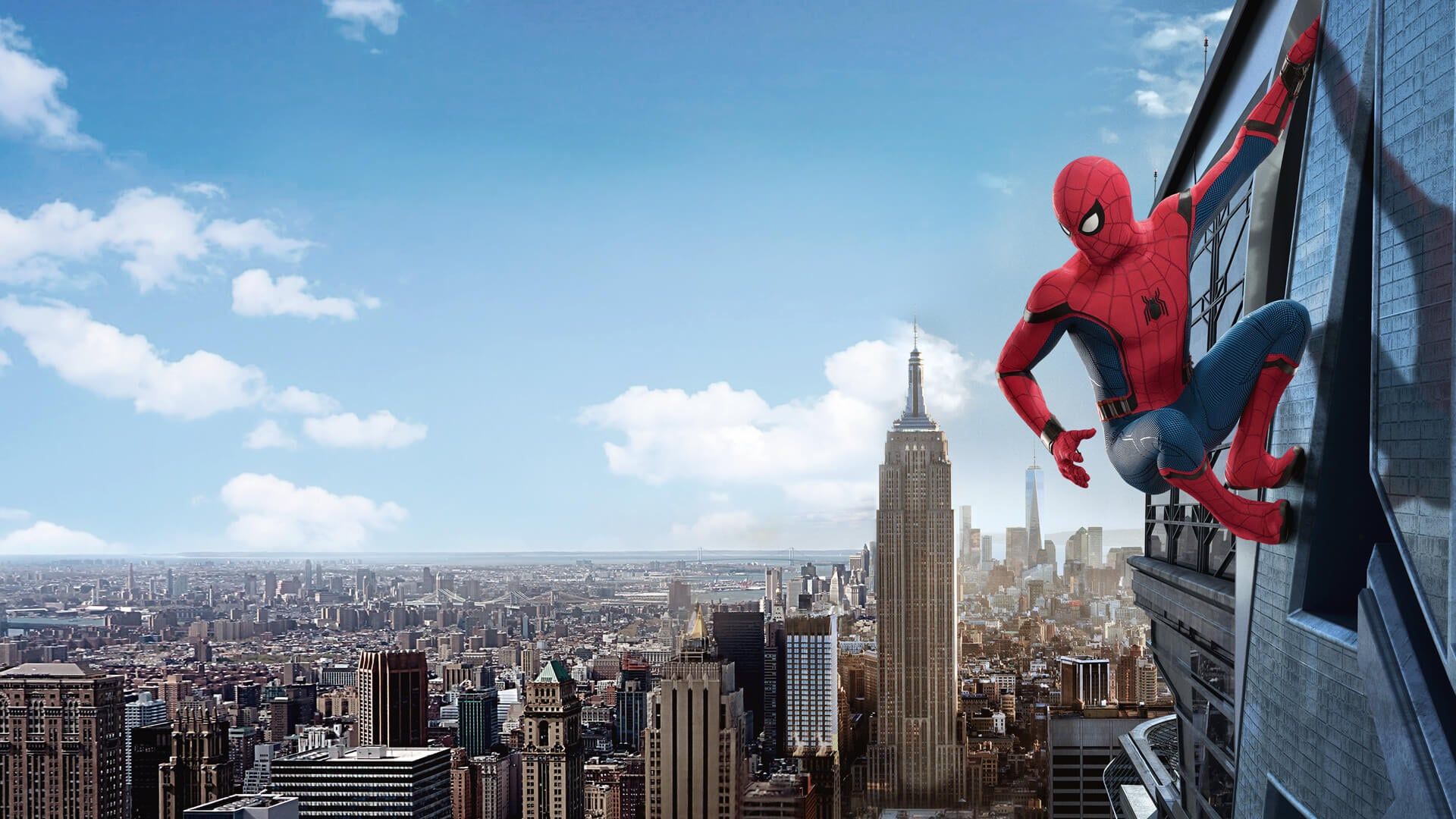 1920x1080 WALLPAPER Fan Manipulated Spider Man: Homecoming Promo 1920x1080