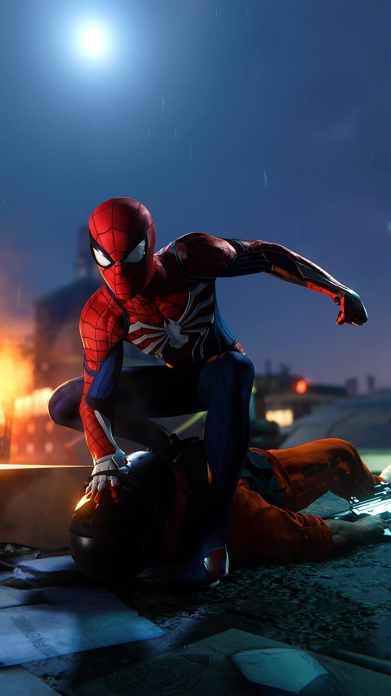 800x1422 Spider Man Ps games, marvel, ps spider man, HD phone wallpaper