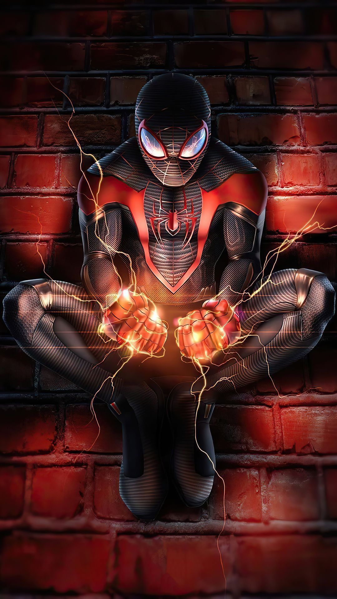 1080x1920 Dark Spider Man Wallpaper