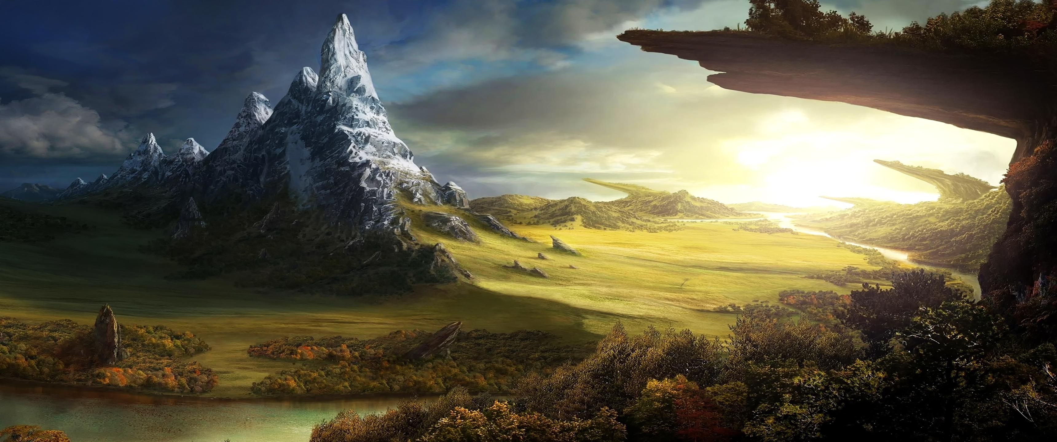 3440x1440 Landscape x 1440