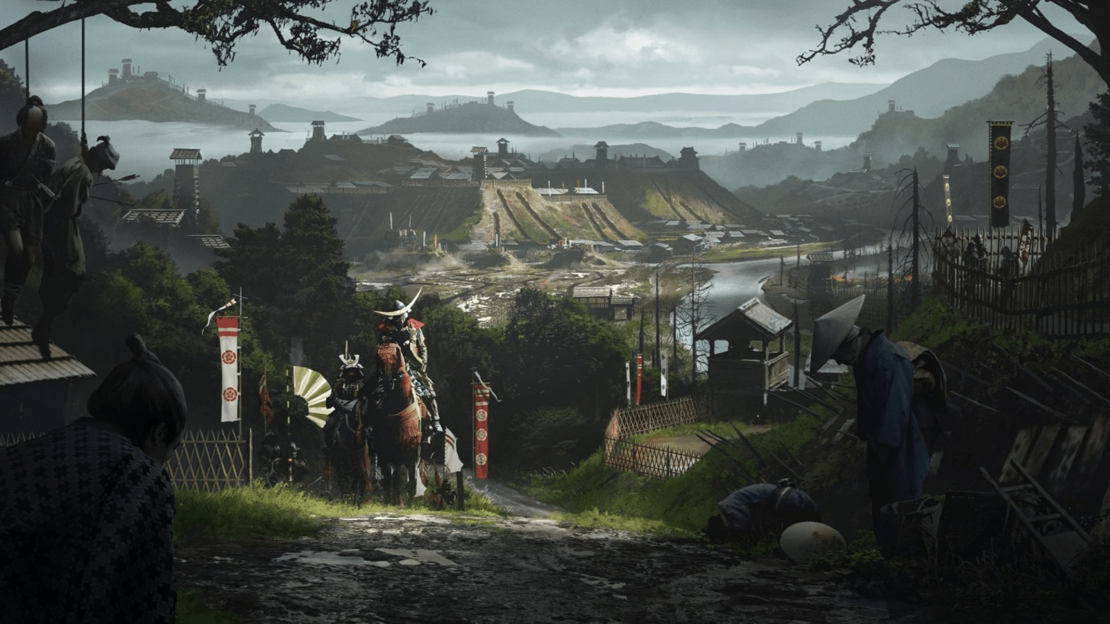 1600x900 Ubisoft Sorry Assassin's Creed Shadows Artwork Features Real Life Historical Re Enactment Group Logo