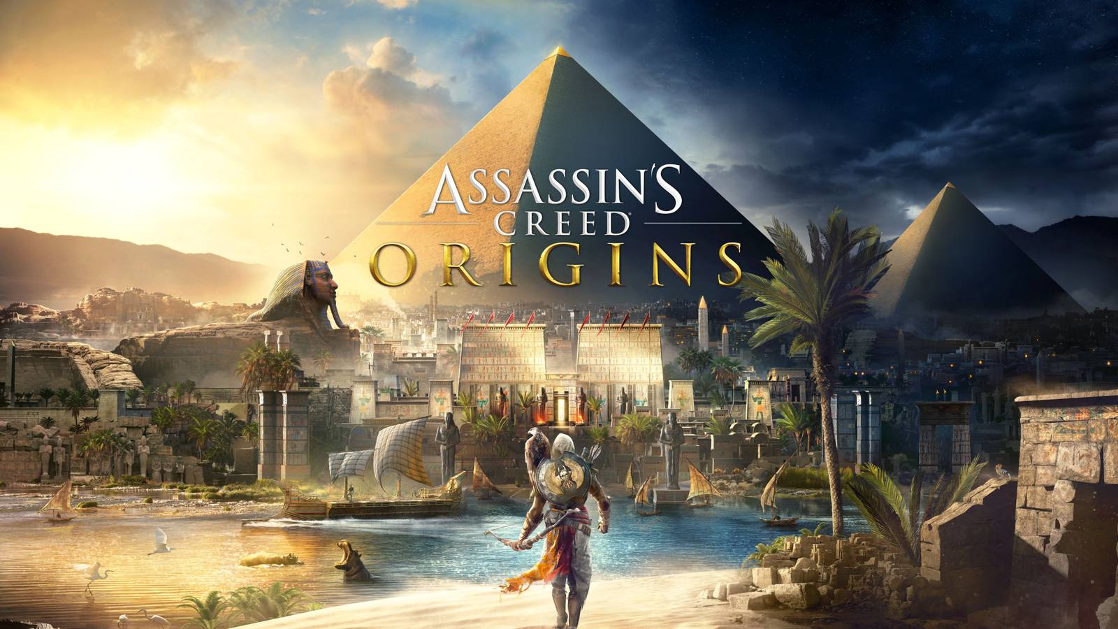 1600x900 Assassin's Creed Origins Gets First Gorgeous Screenshots and Box Art Showing its Beautiful Egypt