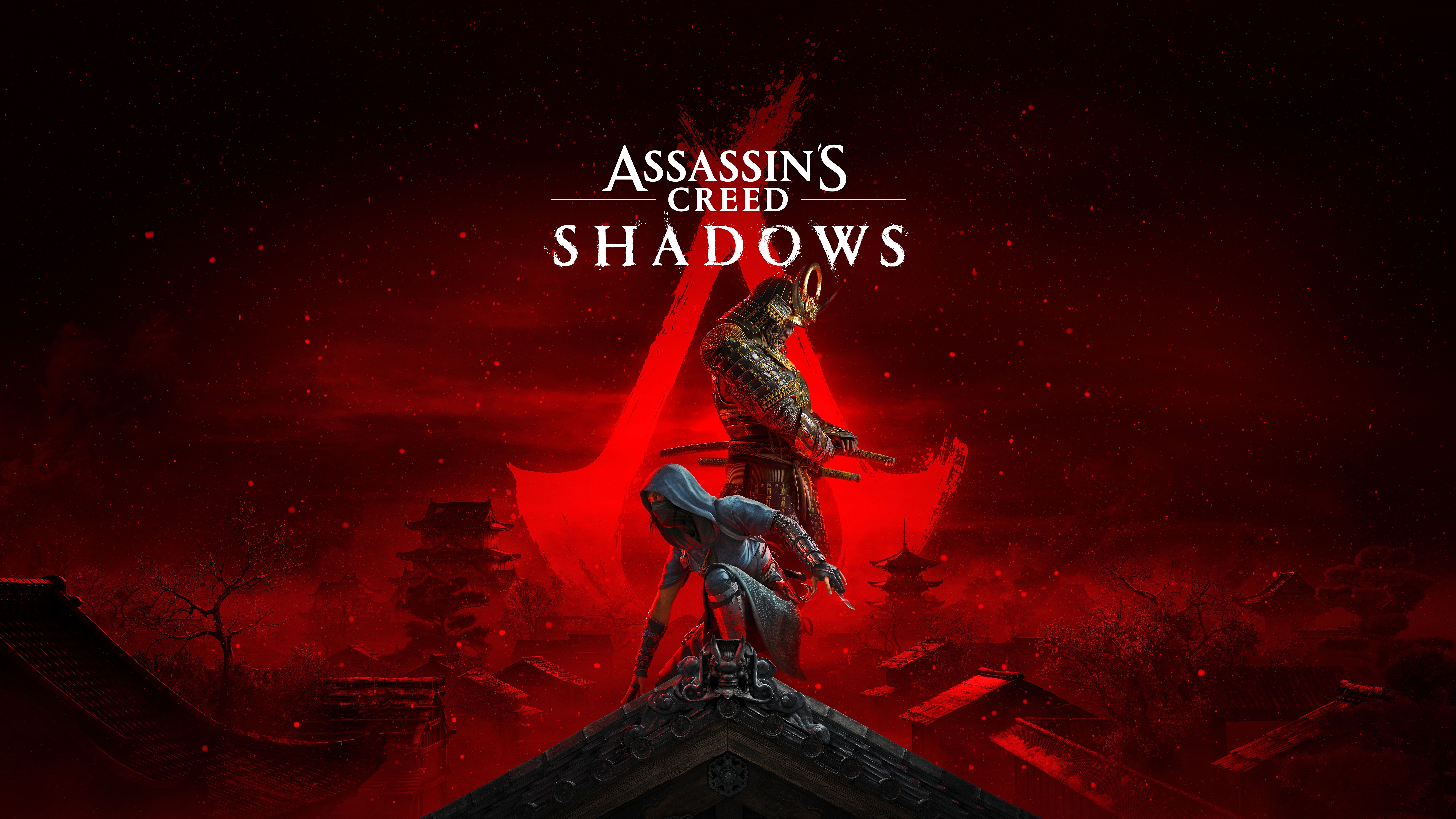 7680x4320 Assassin's Creed Shadows Wallpaper 4K, Game Art, 8K, Naoe