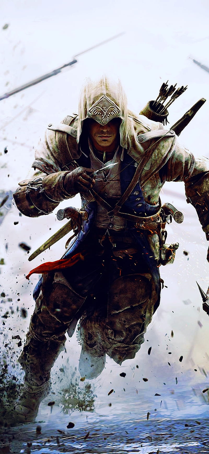 800x1733 Assassins creed, ac assassin, HD phone wallpaper
