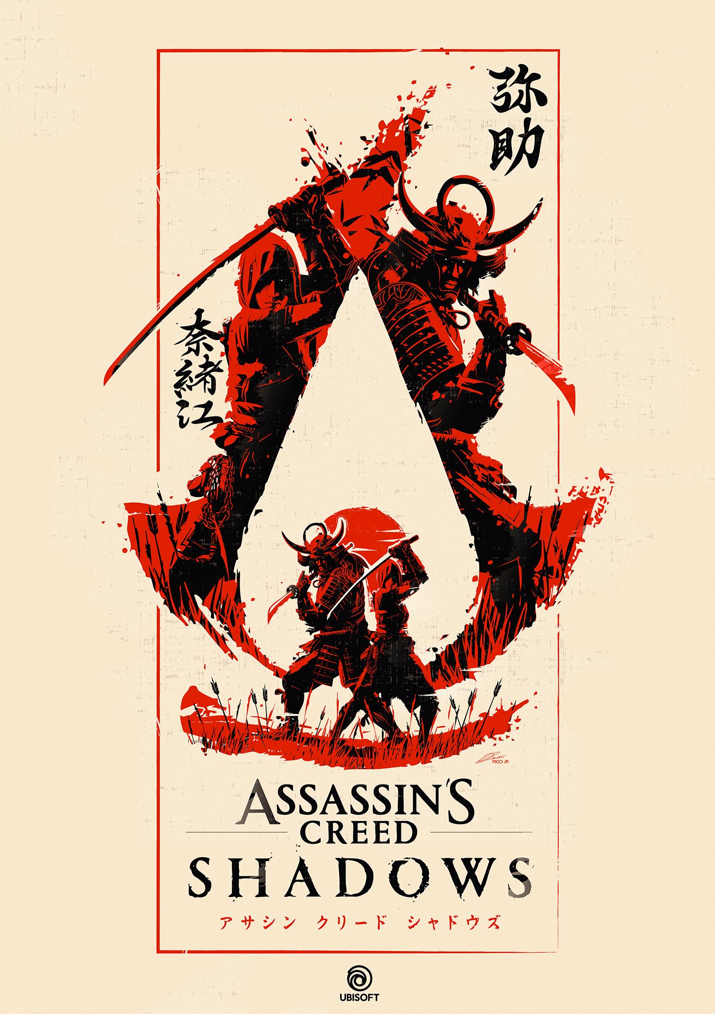 1400x1984 ASSASSIN'S CREED SHADOWS Poster Art - Behance