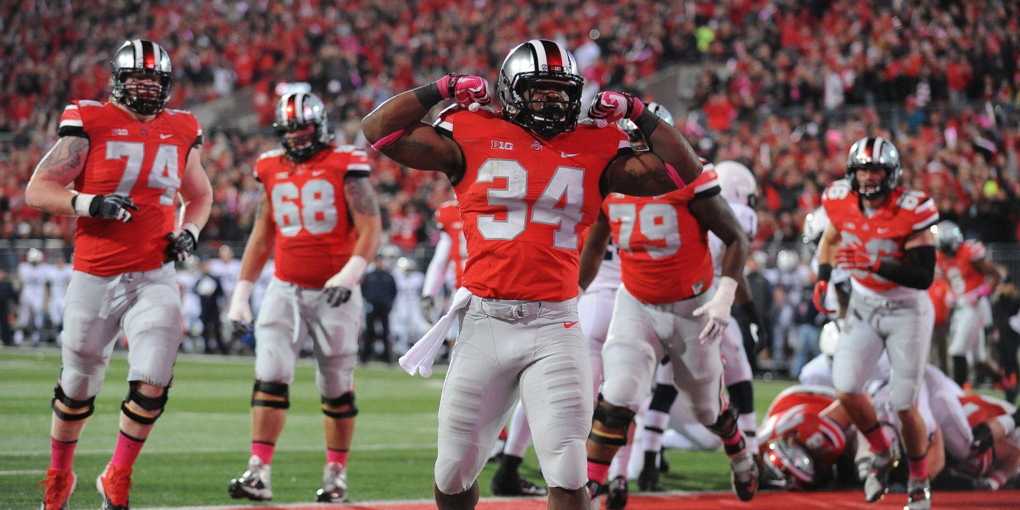 2000x1000 Ohio State Football Desktop Wallpaper .