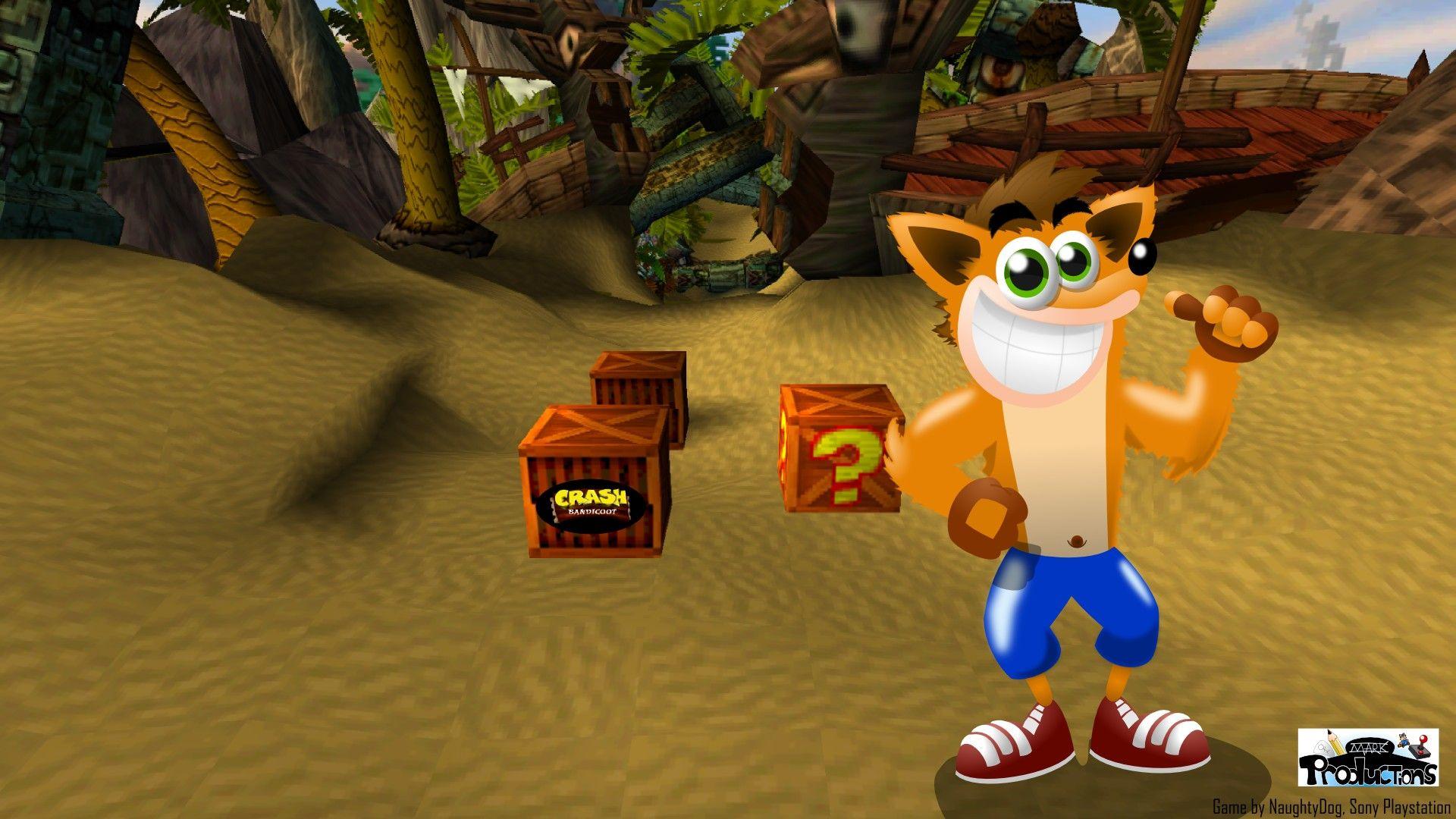 1920x1080 Crash Bandicoot Free Download.