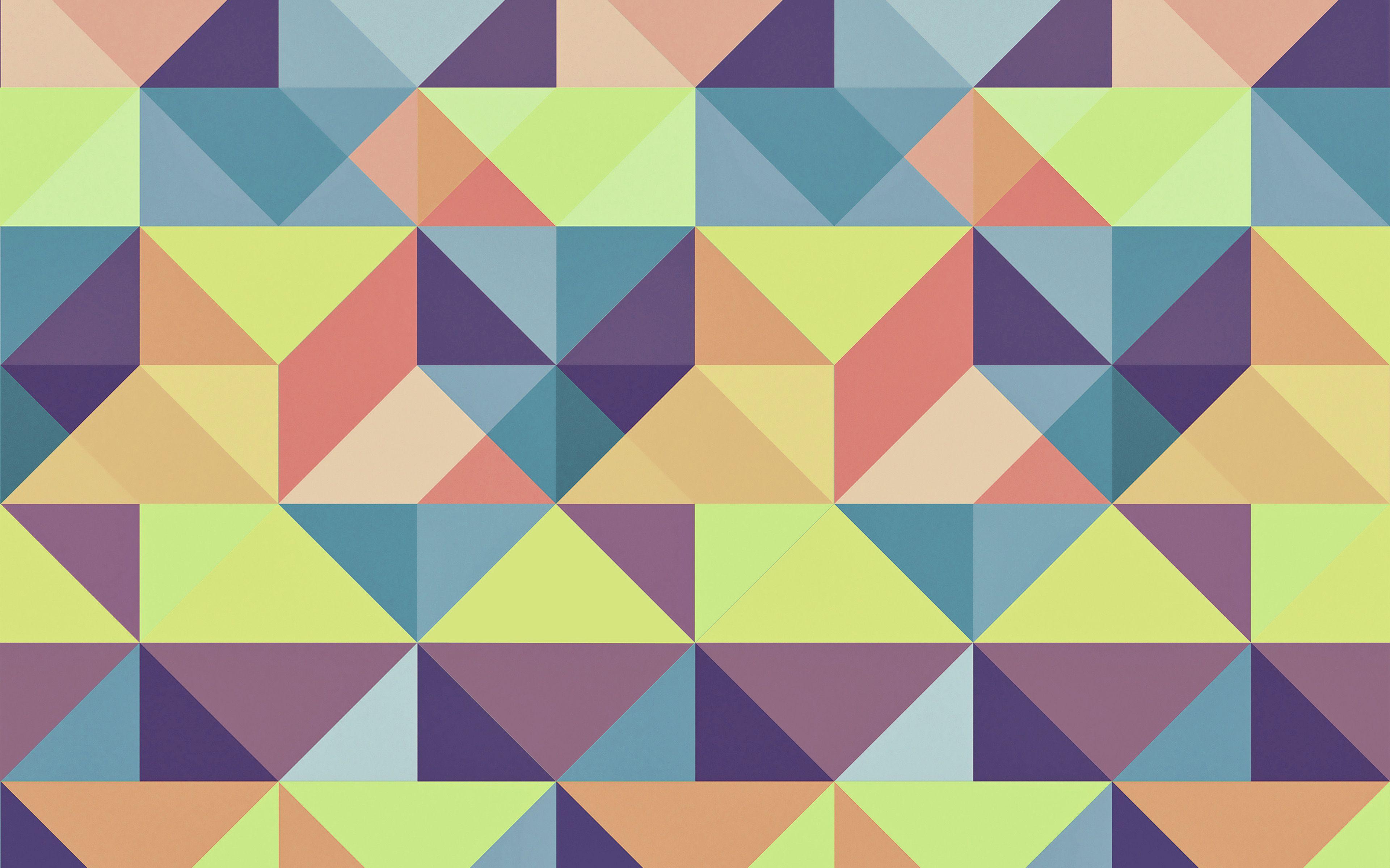 3840x2400 Abstract Polygon Art Pattern .