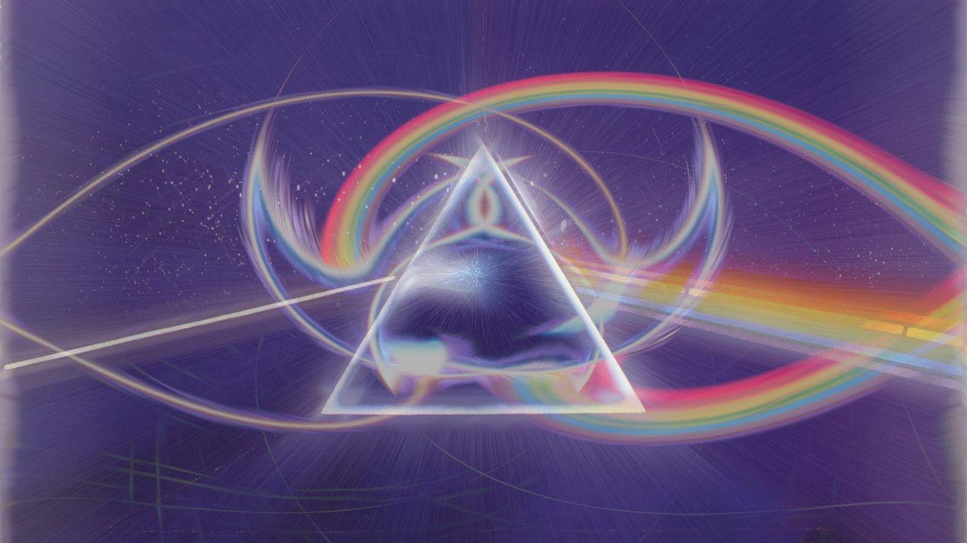 1366x768 Download wallpaper 1366x768 triangle .