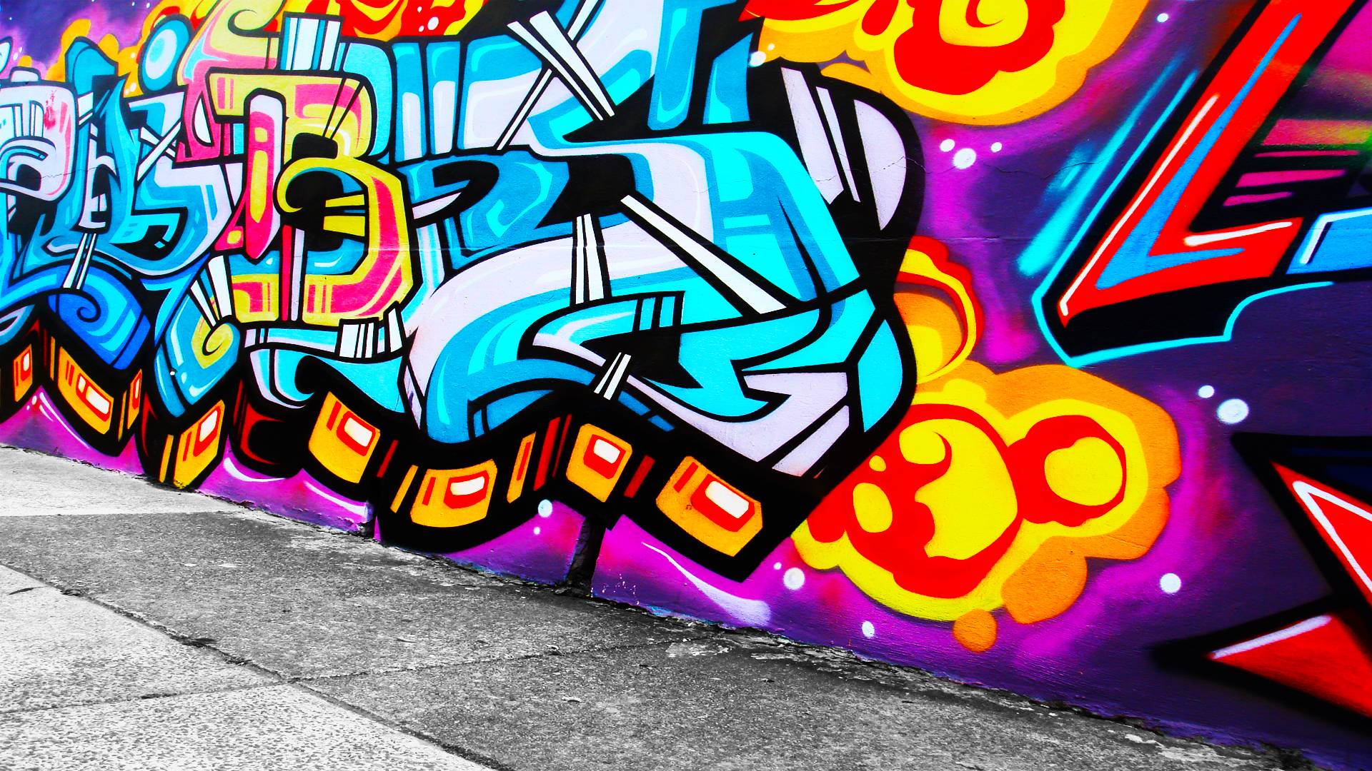1920x1080 Cool Graffiti