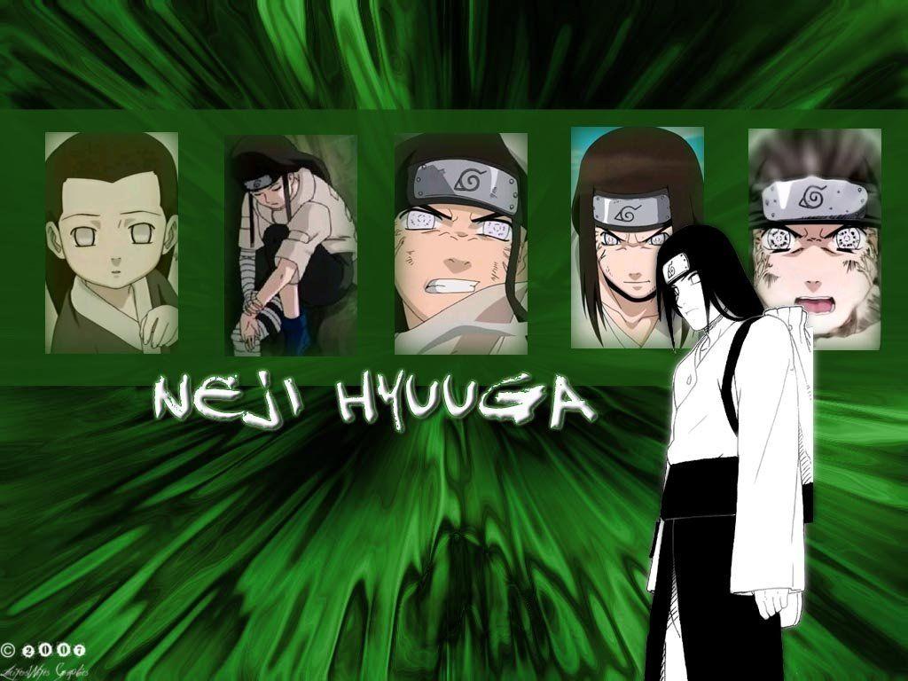 1024x768 Neji Hyuga Wallpaper