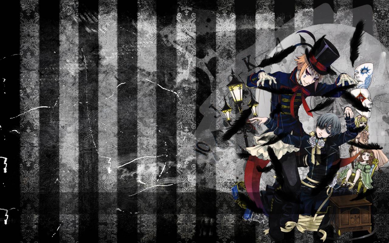 1280x800 Black Butler Undertaker Wallpaper