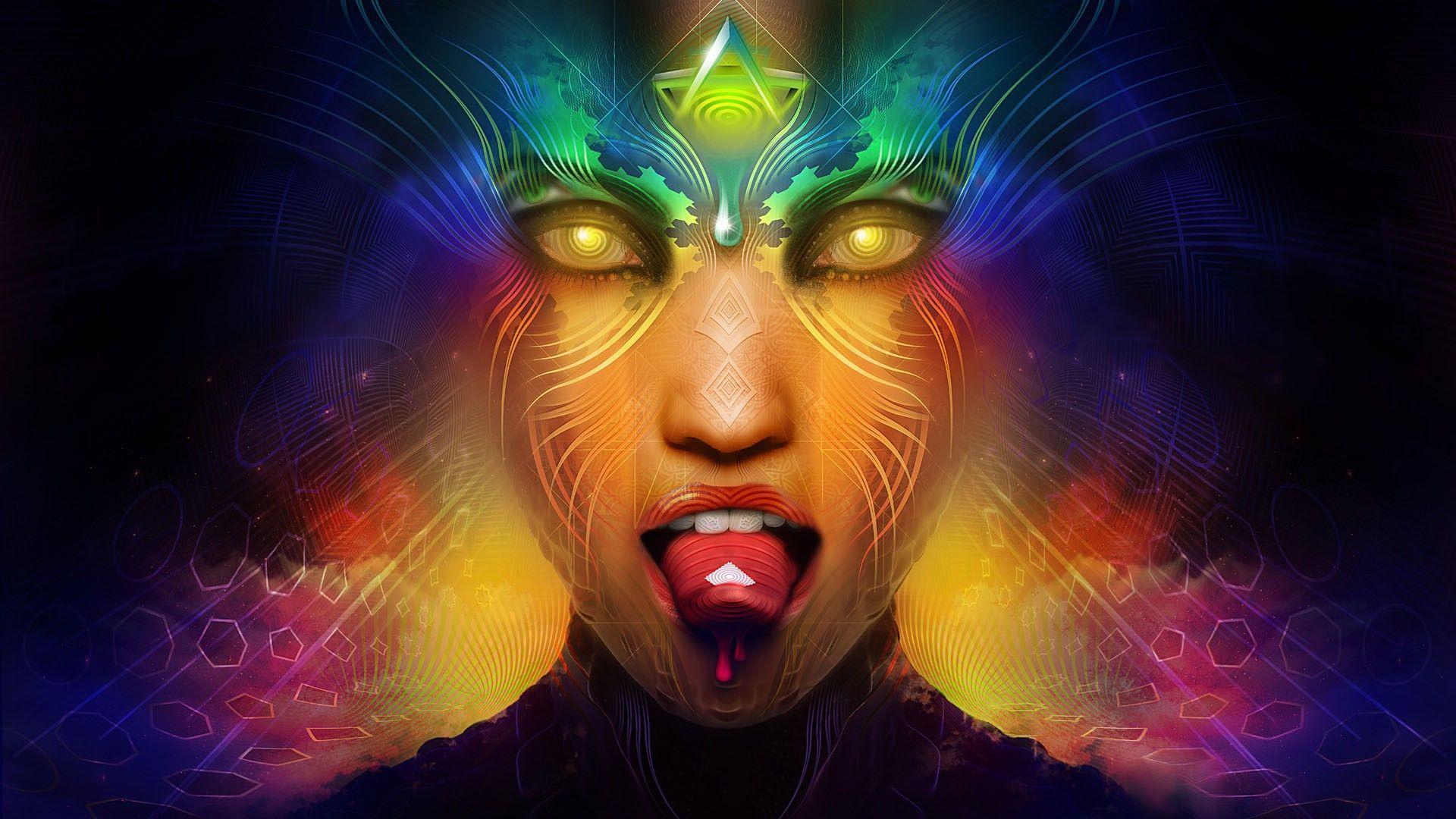 1920x1080 Cool Background : Trippy & psychedelic .