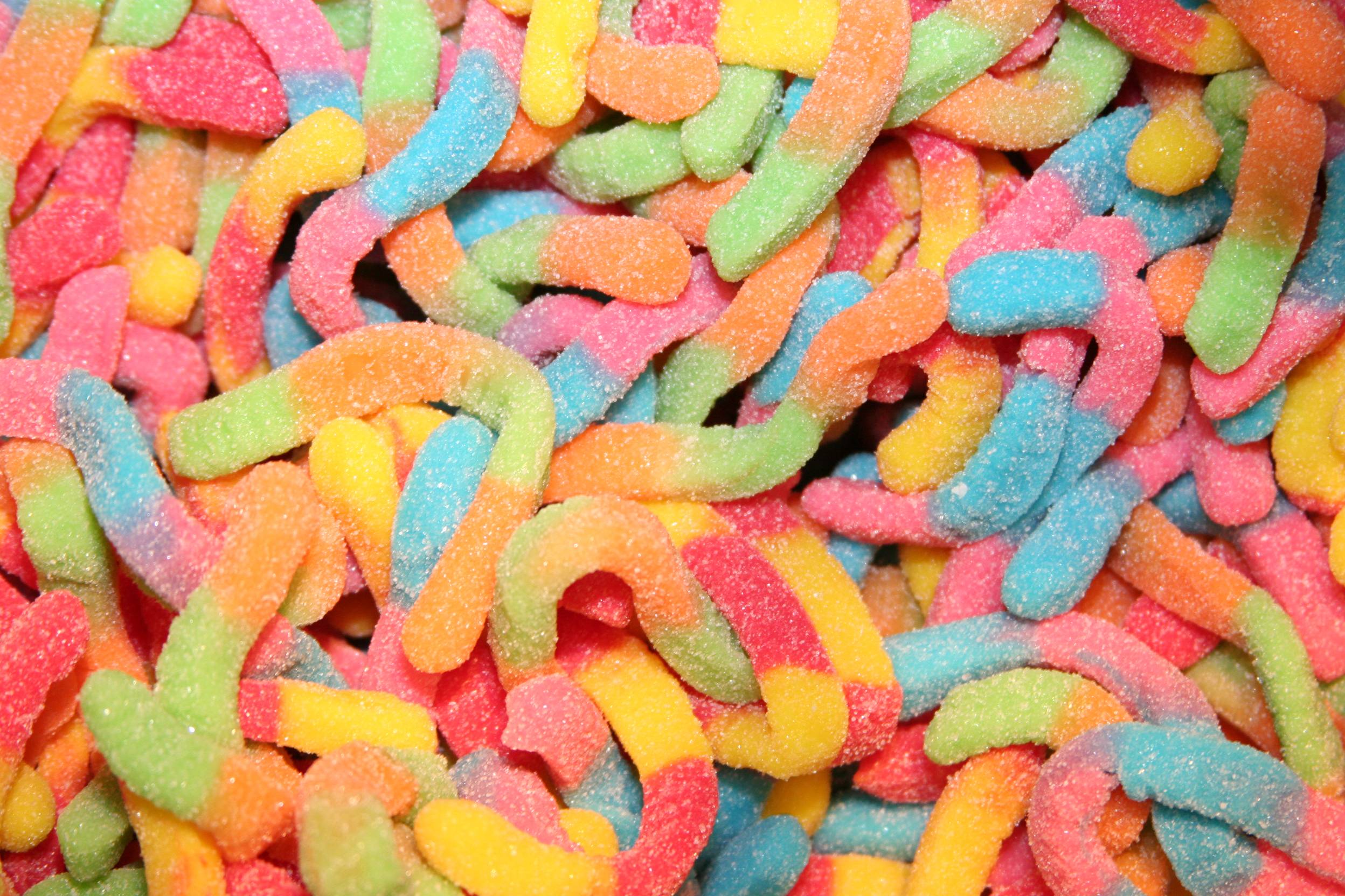 2496x1664 Candy Worms Wallpaper Background 59013 2496x1664 px