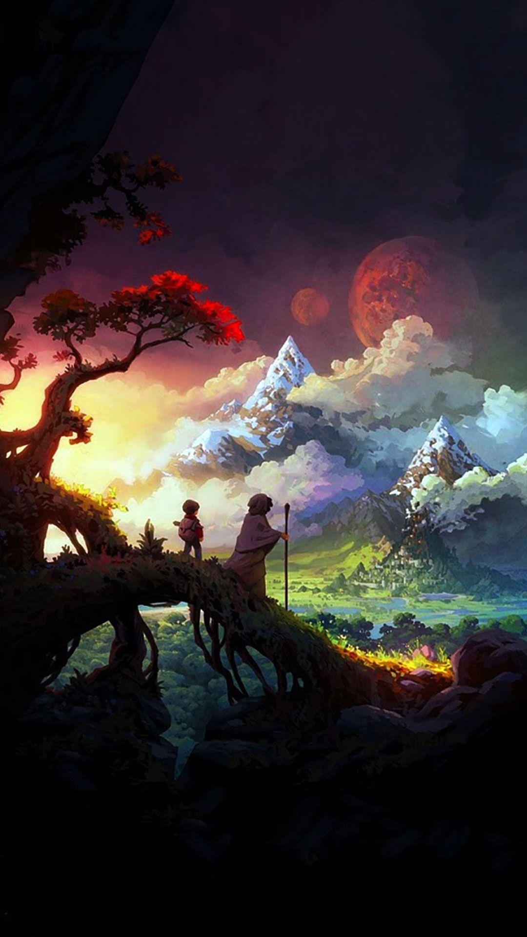 1080x1920 Awesome 3D Nature Wallpaper. HD .