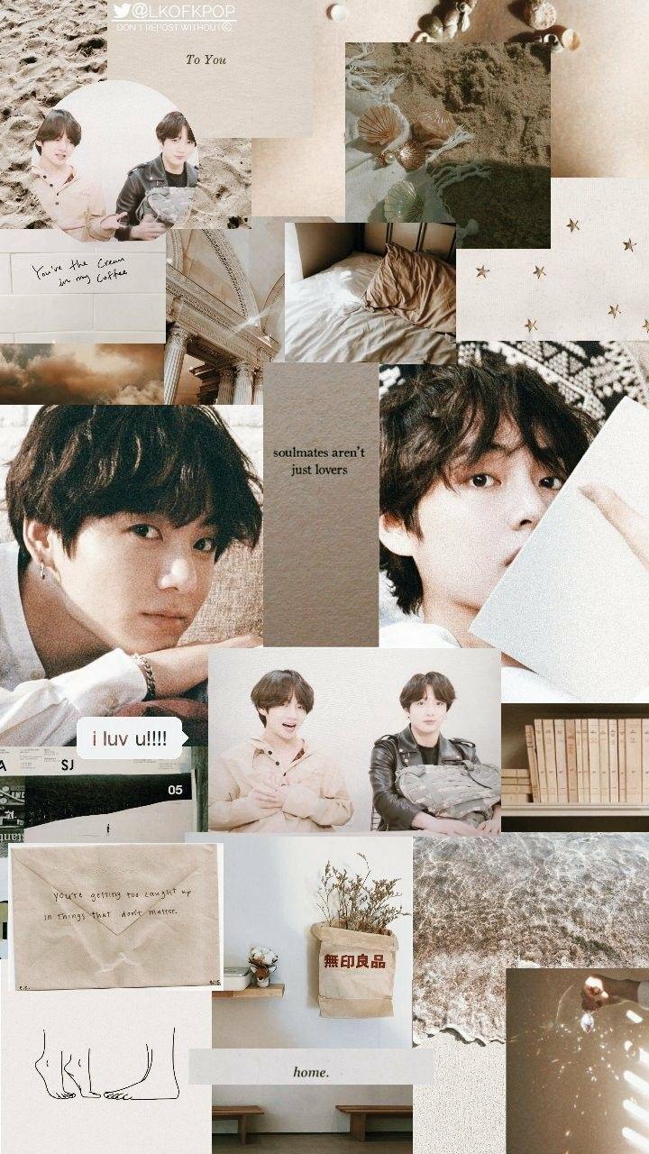 Vkook Aesthetic Wallpapers - Top Free Vkook Aesthetic Backgrounds -  WallpaperAccess