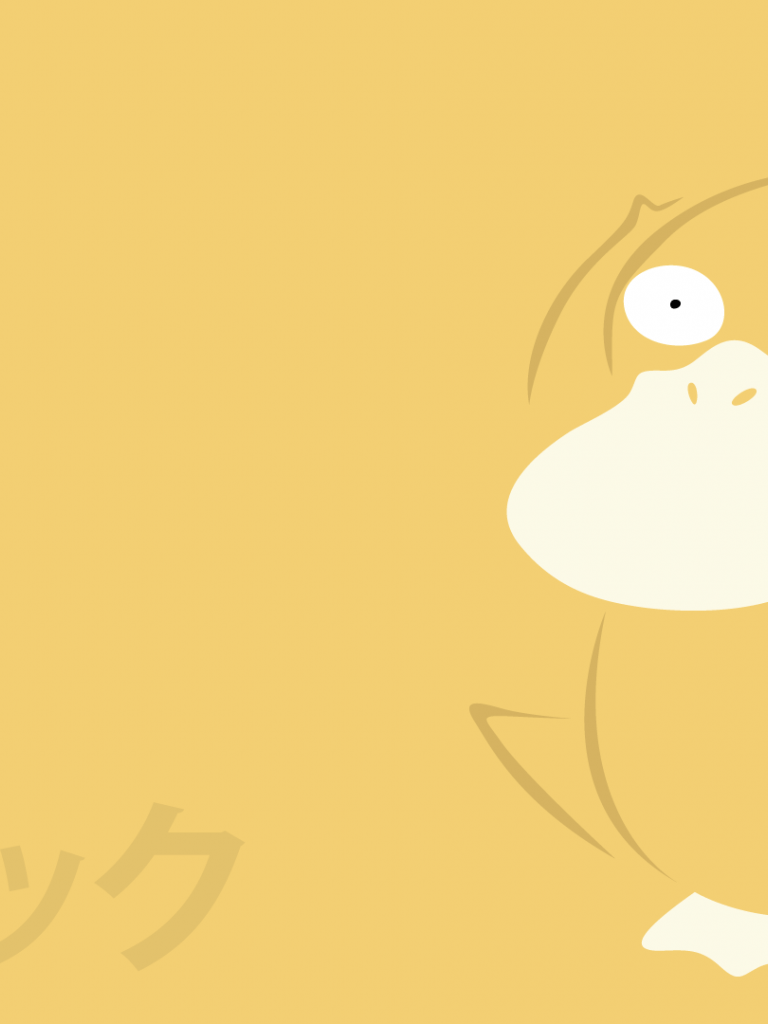 768x1024 Psyduck HD Wallpaper, HD Wallpaper HD .