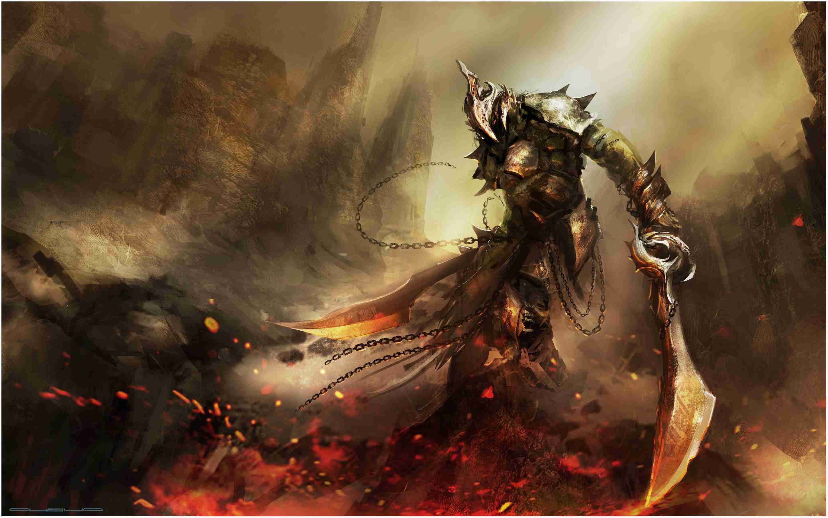 2891x1811 Best 21 dark souls wallpaper .