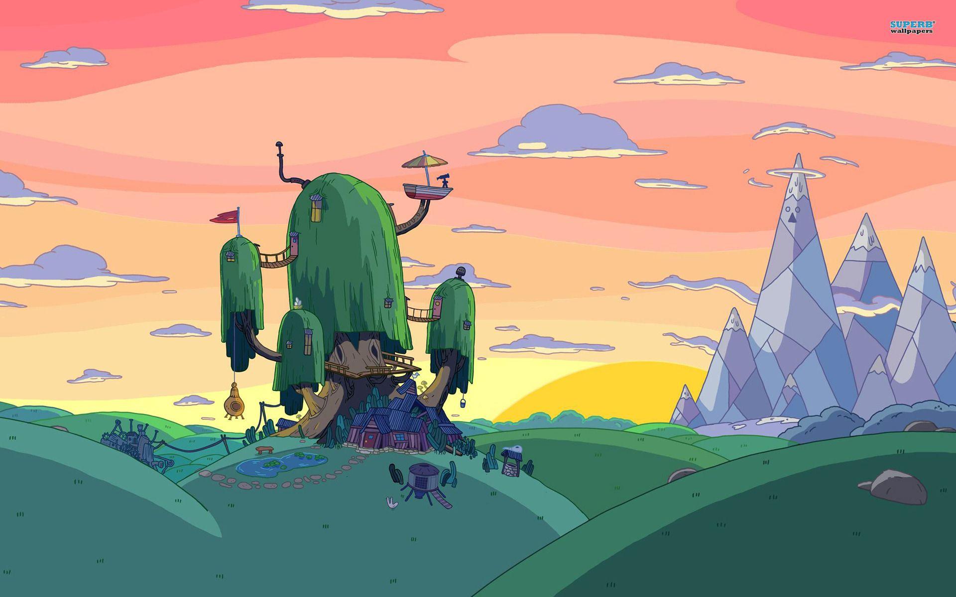 Adventure Time Landscape Wallpapers - Top Free Adventure Time Landscape