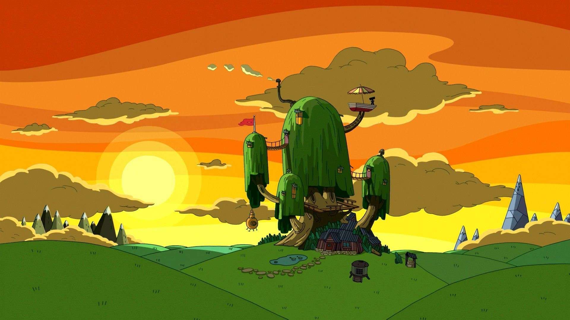 Adventure Time Landscape Wallpapers - Top Free Adventure Time Landscape