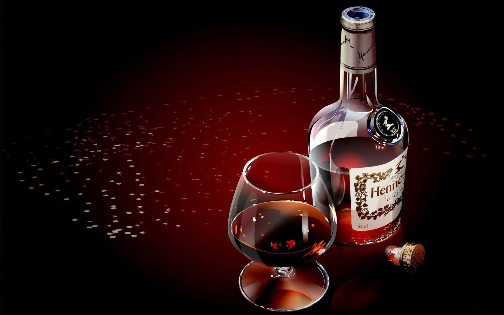 1680x1050 Cherry Background, Glass, Bottlewallpaper Fenix.eu