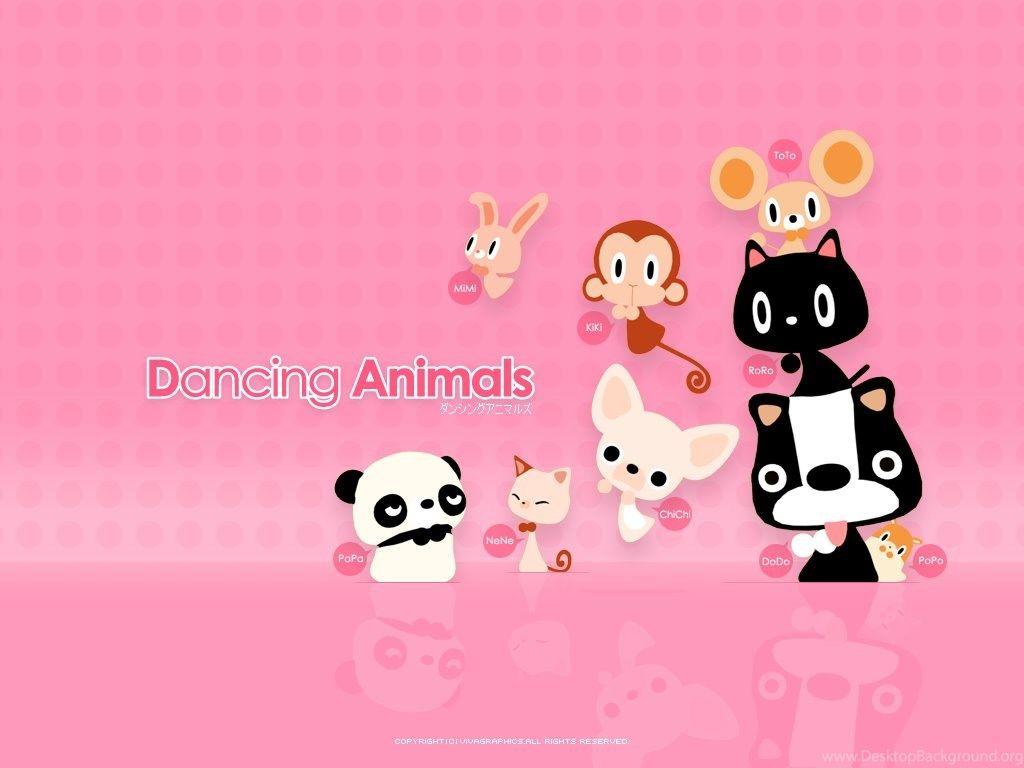 1024x768 Kawaii Cute Pink Wallpaper Desktop .