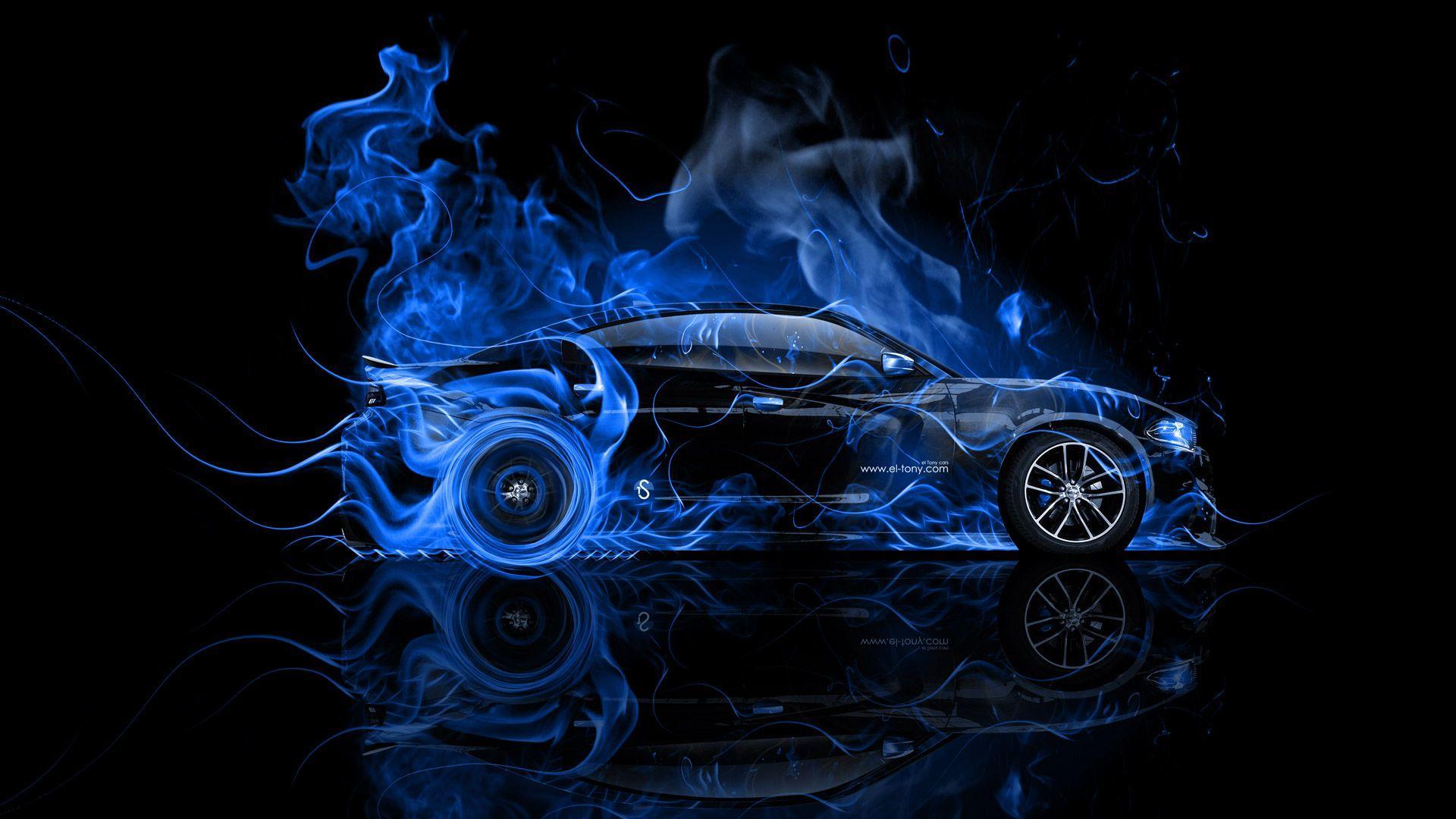 1920x1080 Blue Fire Dragon Wallpaper .