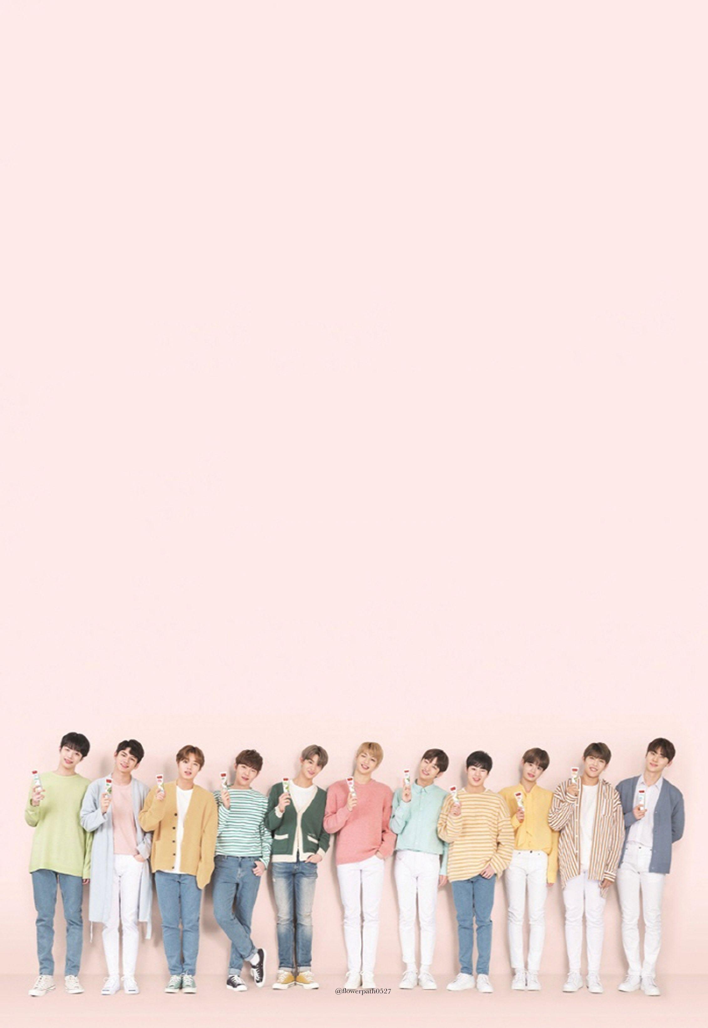 2261x3284 Wanna One x Pleasia Toothpaste .