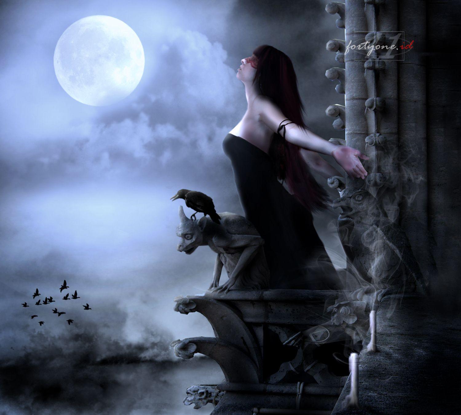 1500x1350 Gothic Wallpaper Evil Gothic