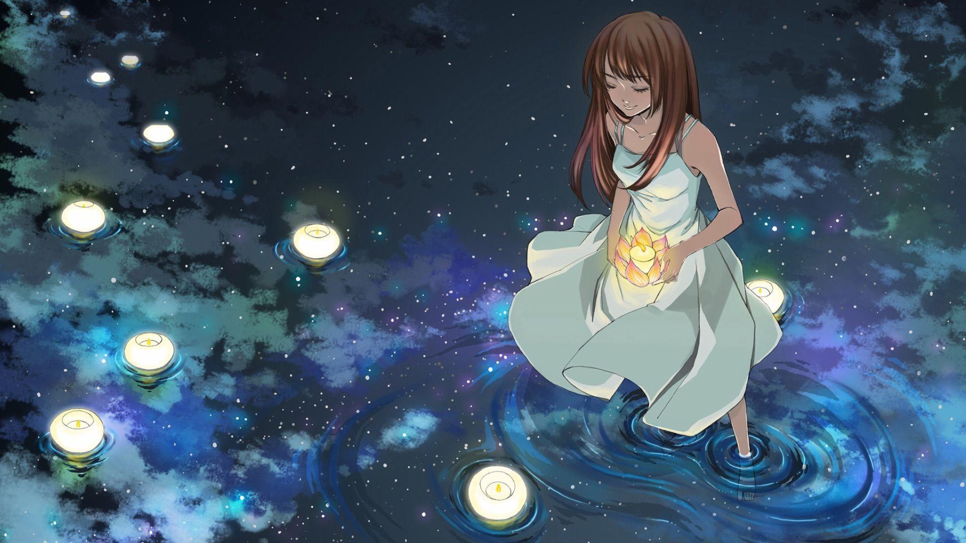 1920x1080 Beautiful Anime Wallpaper Night .itl.cat