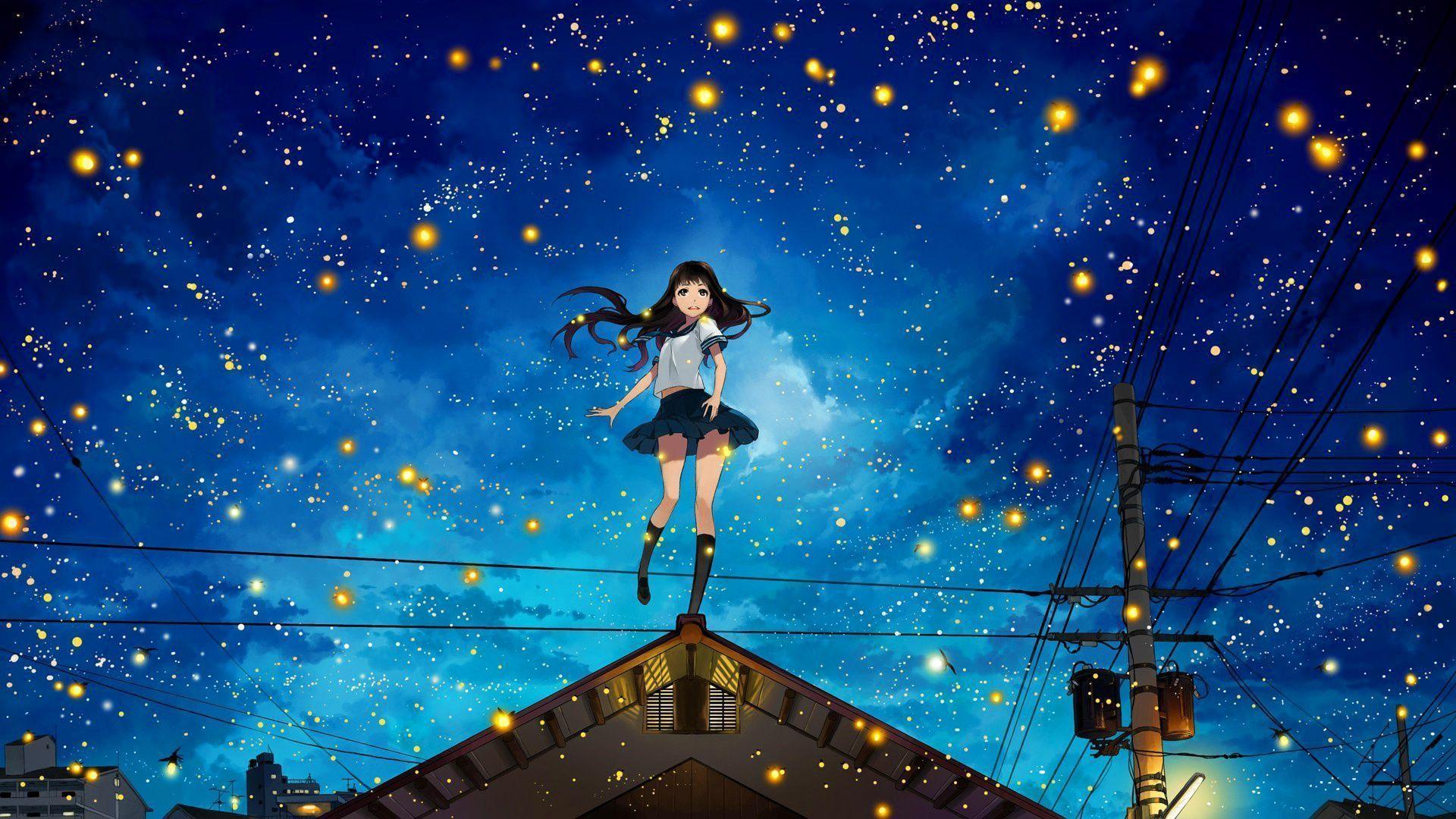 1920x1080 Fireflies