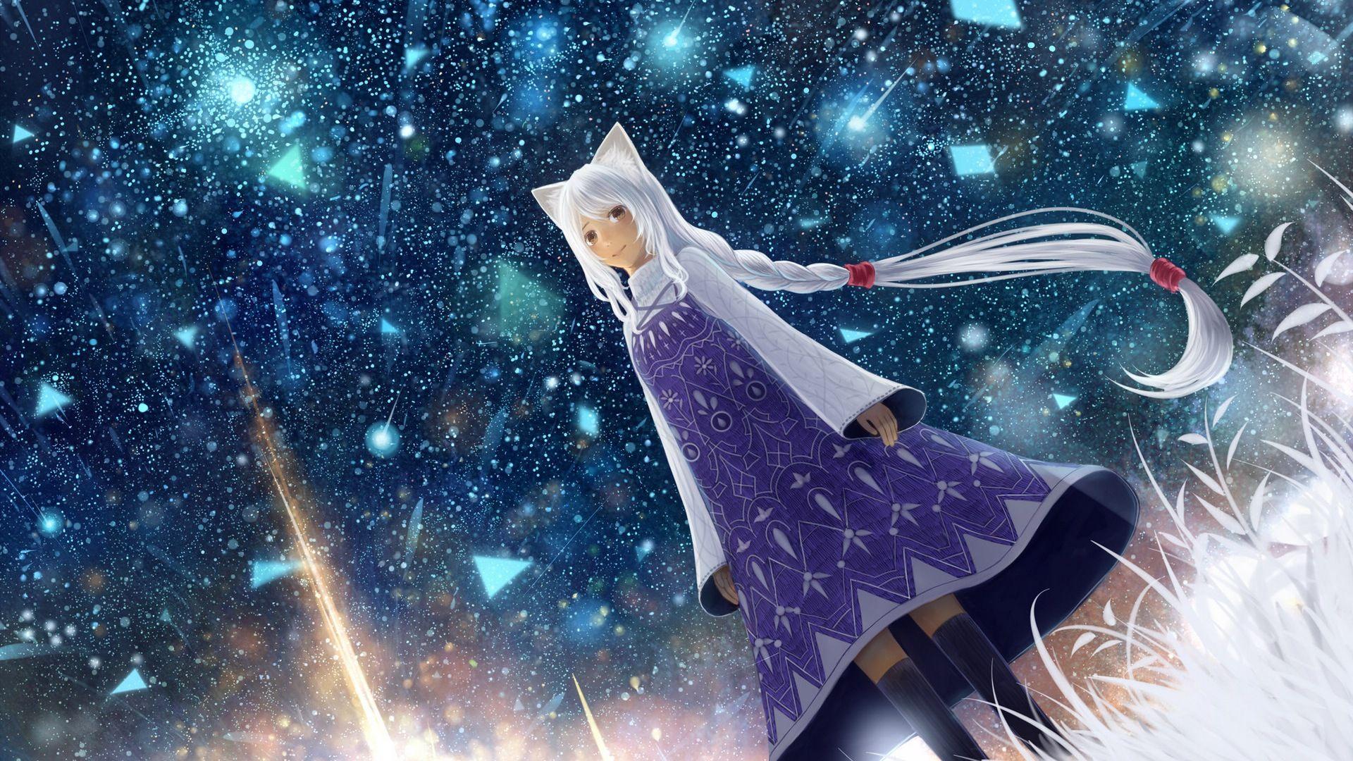 1920x1080 beautiful anime wallpaper .