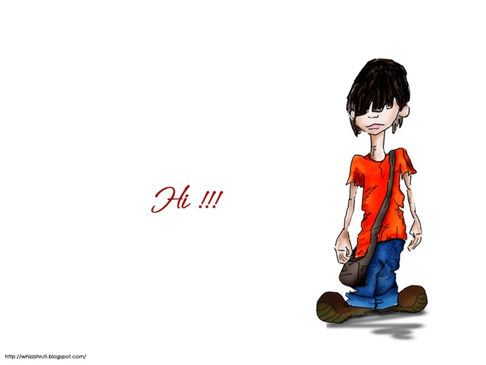 1600x1200 Cartoon Boy Wallpaper .