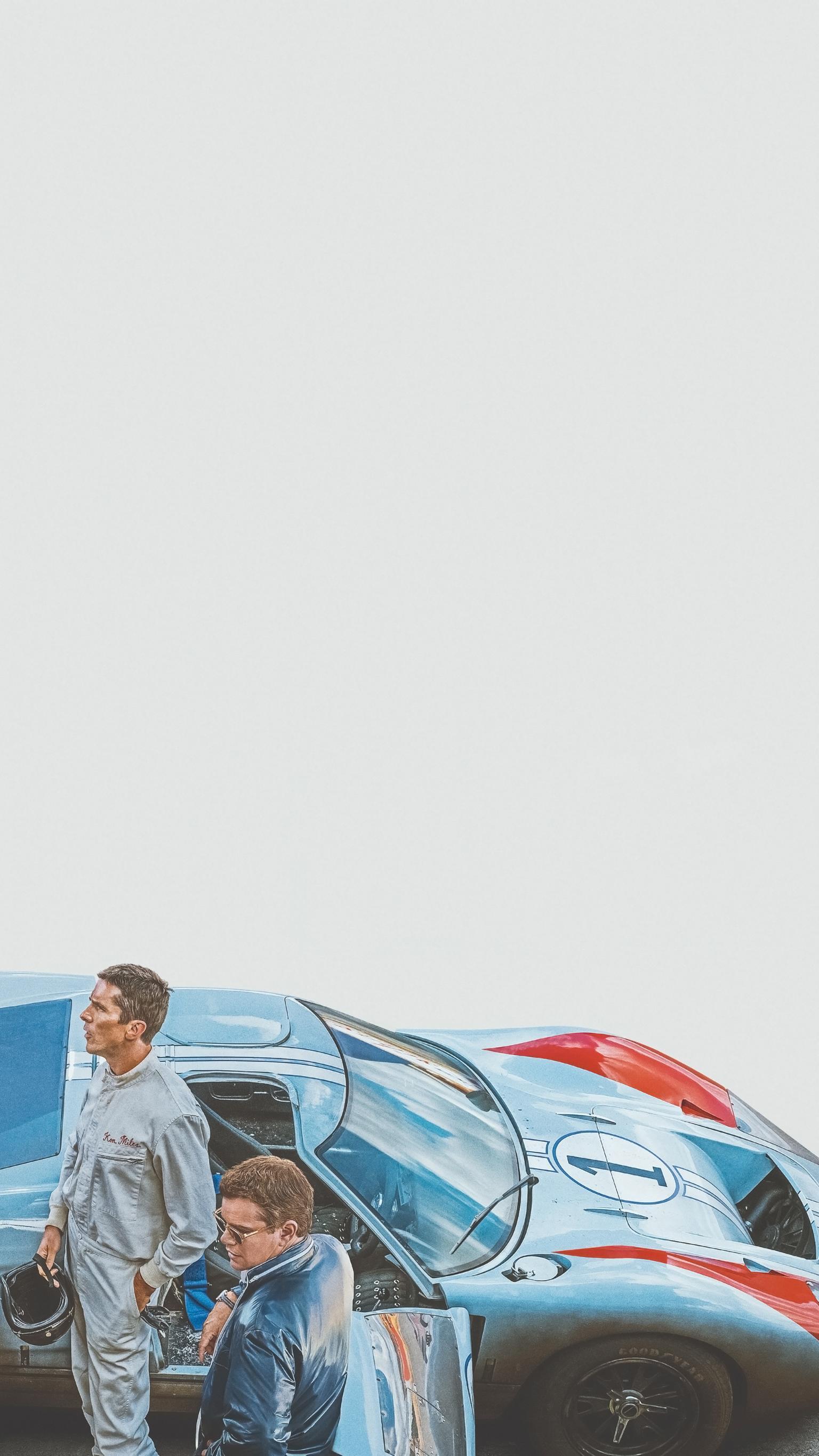1536x2732 Ford V Ferrari Movie Wallpaper .