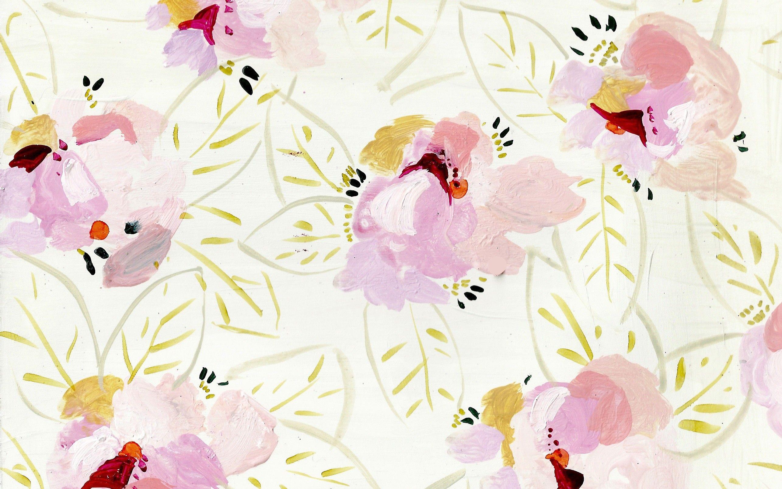 2570x1608 Floral Kate Spade Desktop