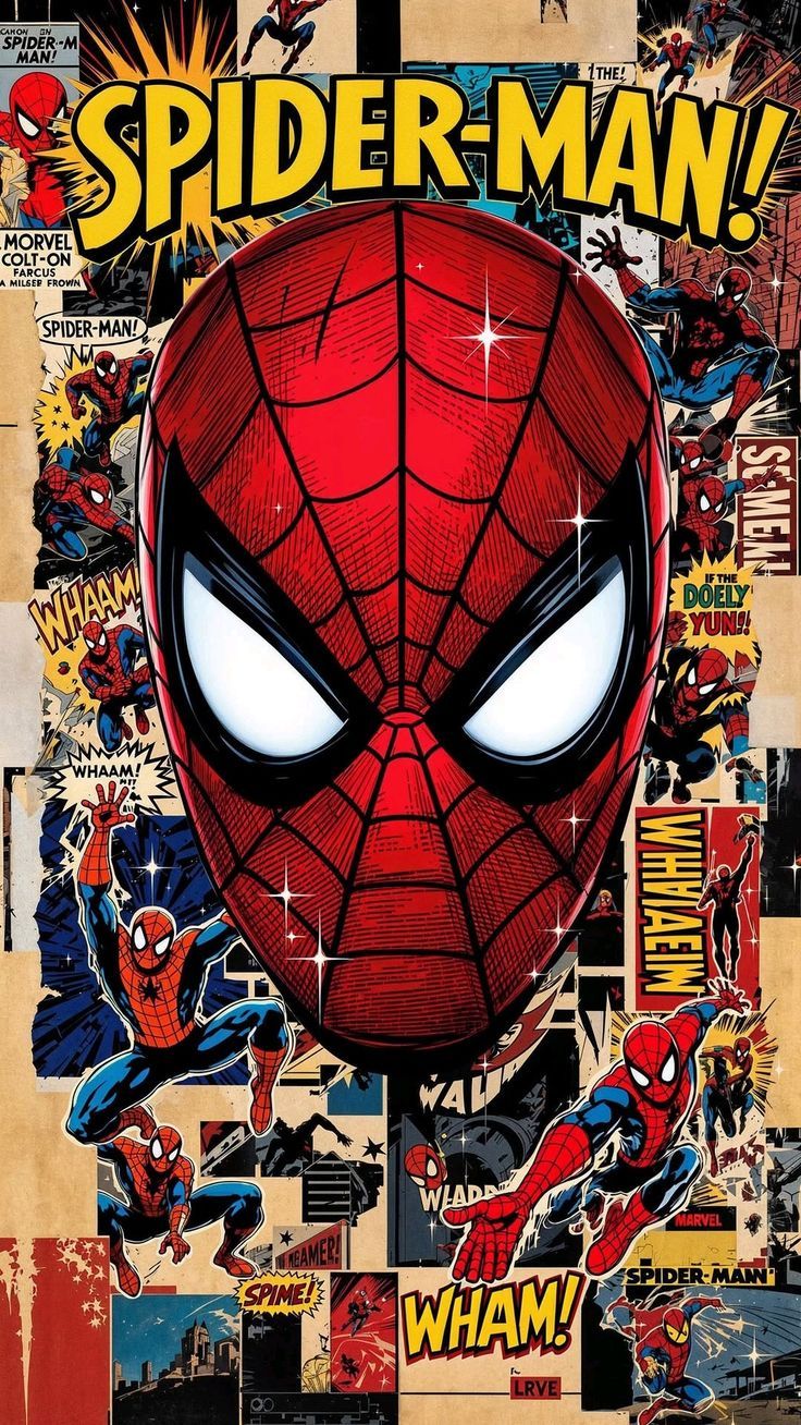 736x1308 Old poster of spiderman. Marvel poster prints aesthetic, Marvel old poster, Comic book spiderman