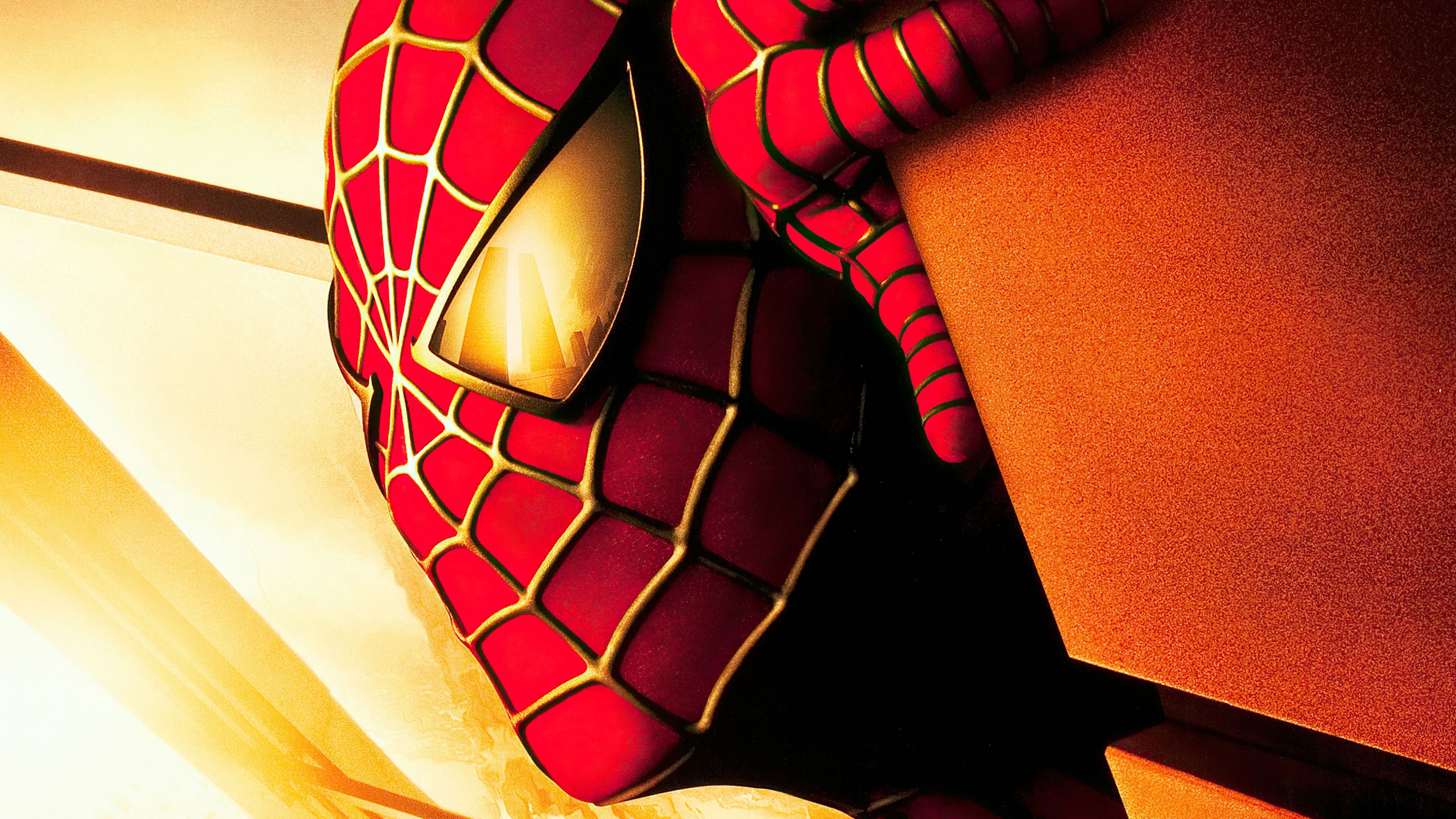 3840x2160 Spider Man (Tobey Maguire) VS Tyranid Carnifex Old One Eye (Warhammer 40K)