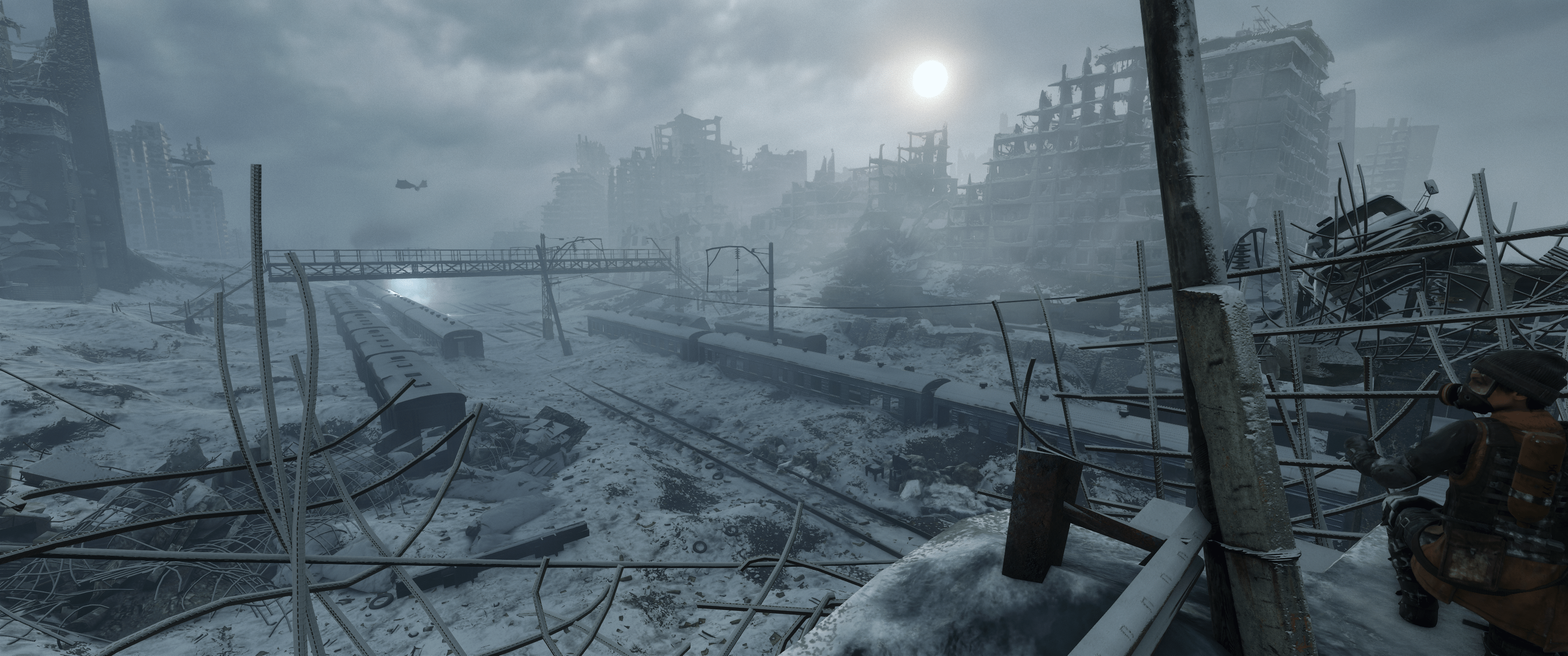 3440x1440 Metro Exodus Apocalyptic Video Games PC .