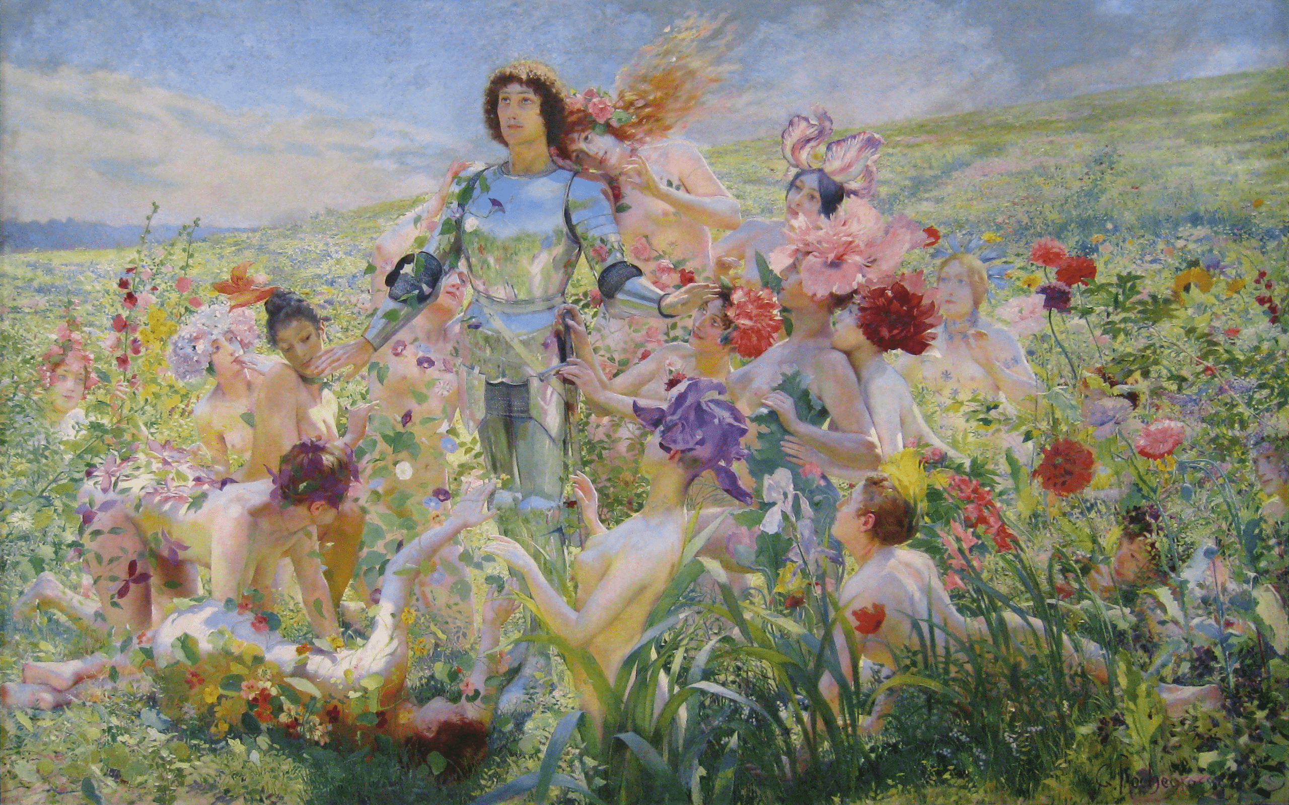 2560x1600 Le Chevalier aux Fleurs 2560x1600.png