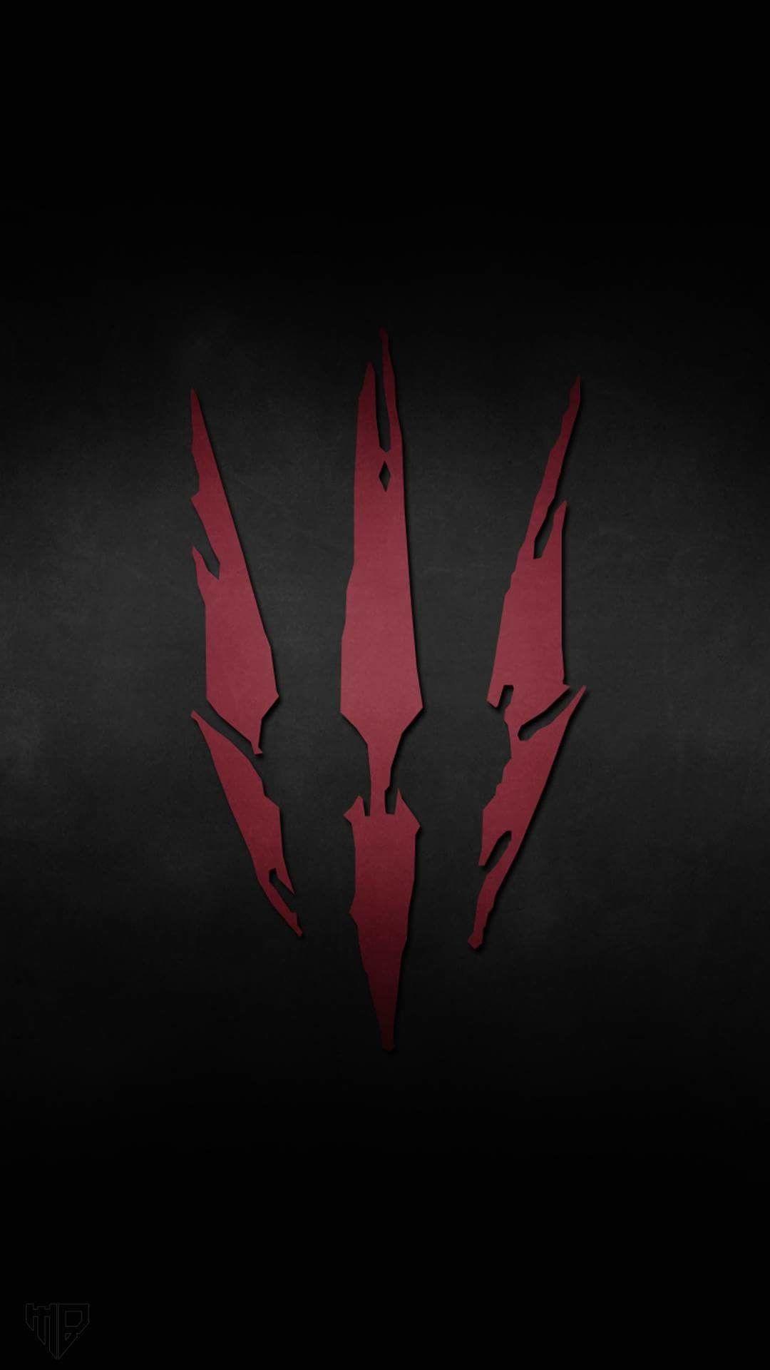 1080x1920 The Witcher Wallpaper Symbolart Deco Wallpaper.