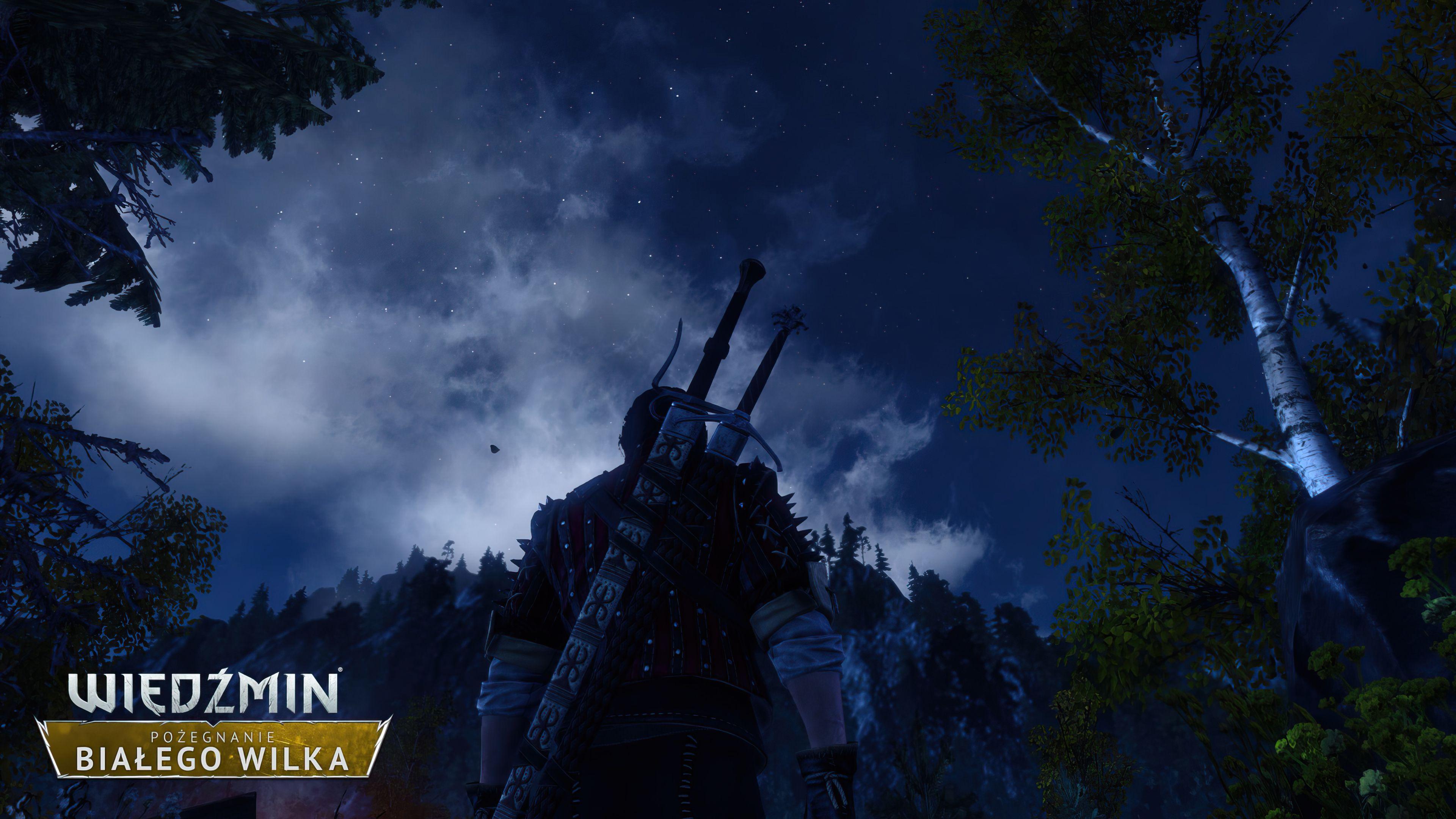 3840x2160 Stars 4K Farewell of the White Wolf .
