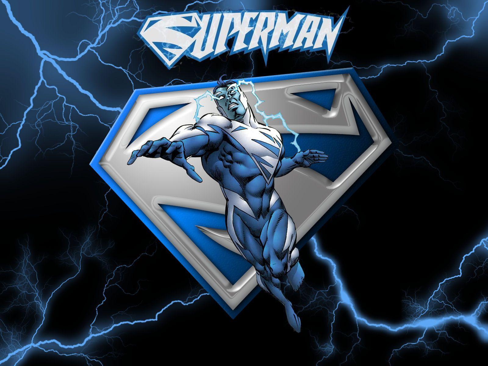 Superman Lightning Wallpapers - Top Free Superman Lightning Backgrounds -  WallpaperAccess