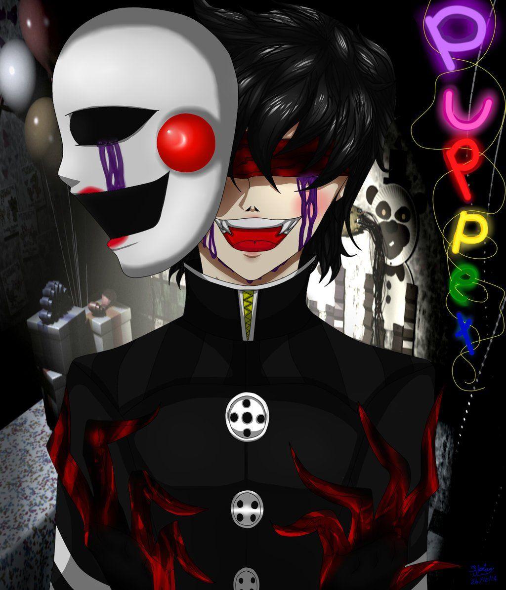 Resultado de imagem para fnaf anime human puppet