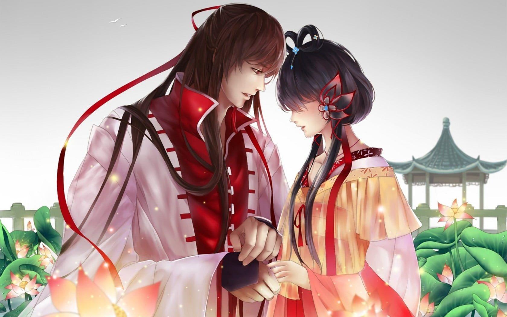1680x1050 Chinese Cute Girl Anime Wallpaper