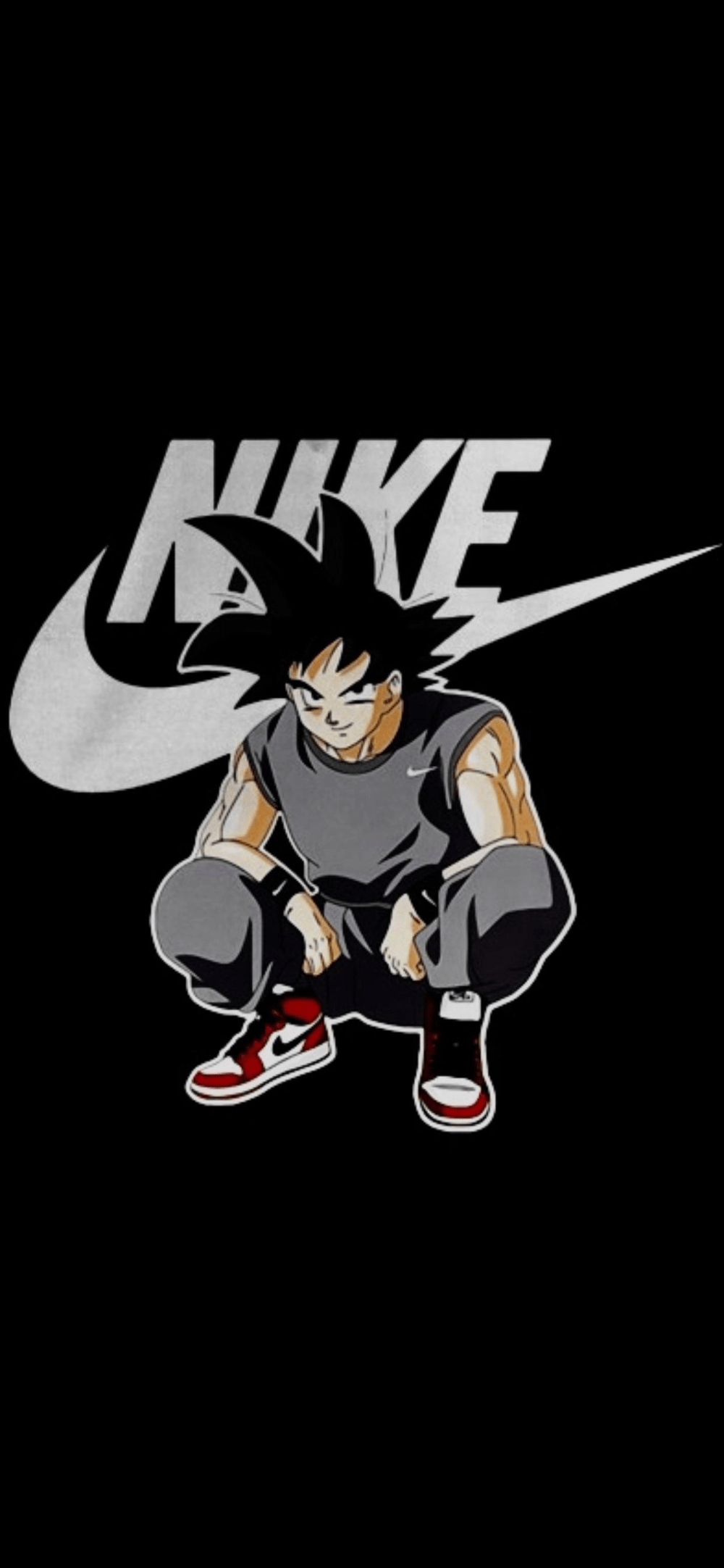 1000x2164 Dragonball Nike Wallpaper .cl