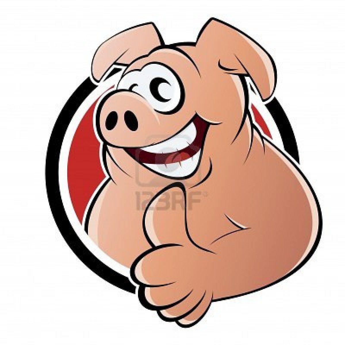 1200x1200 Pig Thumbs Upclipart