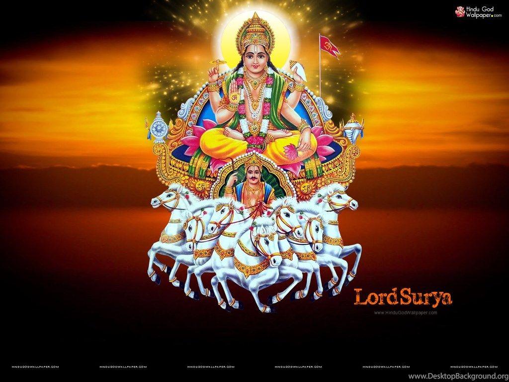 1024x768 Lord Surya HD Wallpaper Free Download .