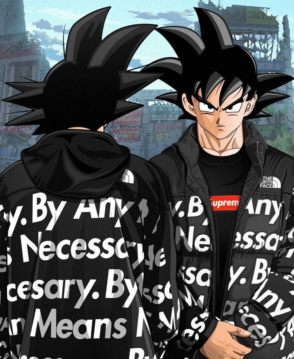 1000x1222 Dragonball Nike Wallpaper .com