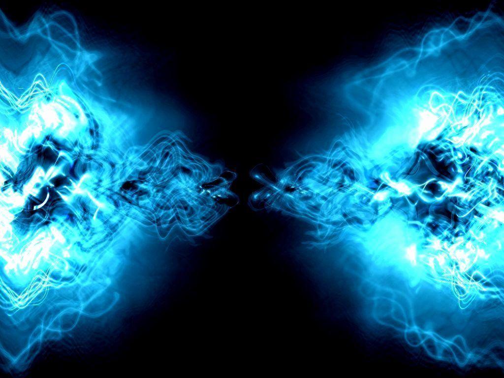 1024x768 Inspirational Blue Smoke .