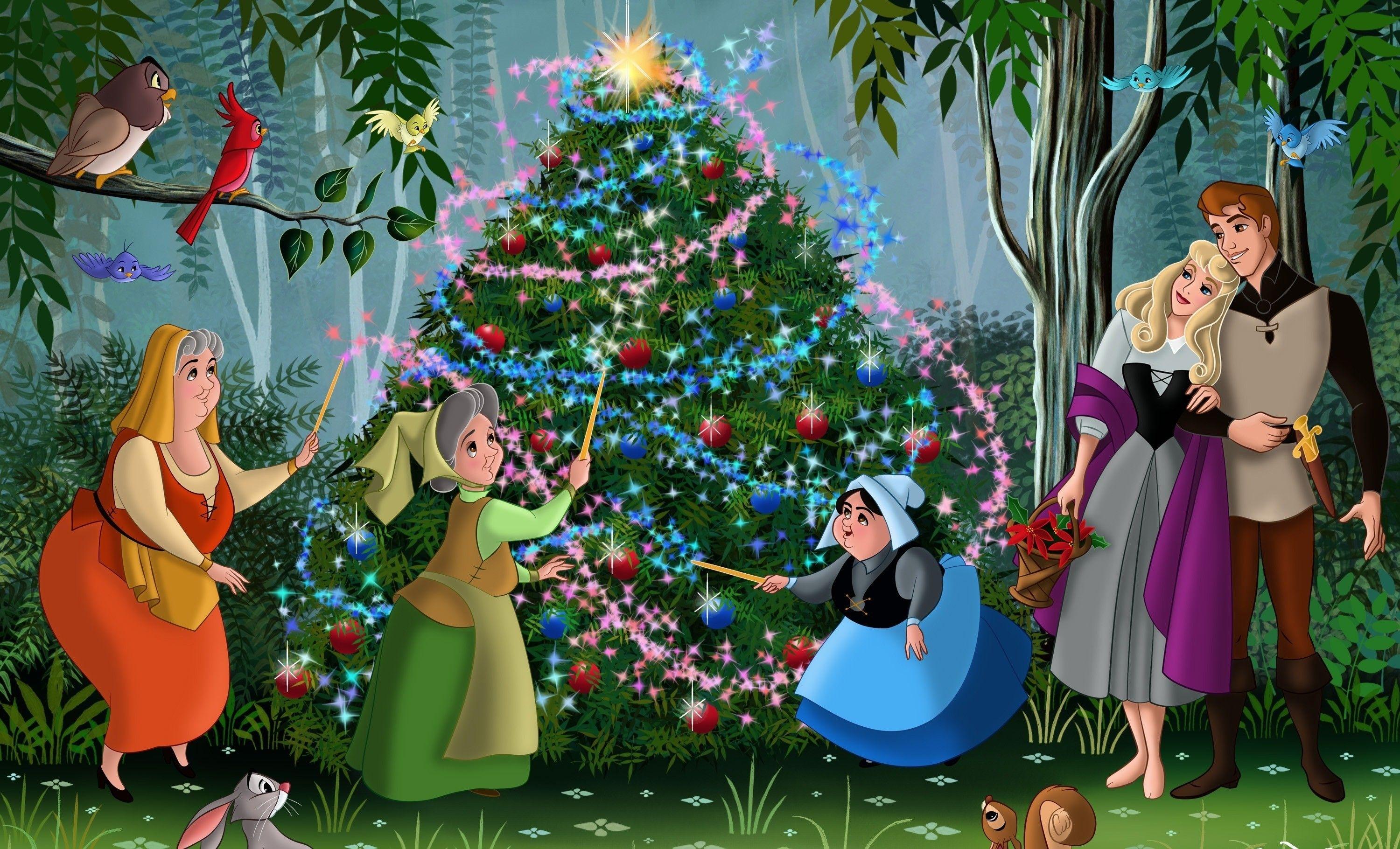 3000x1820 High Resolution Disney Christmas